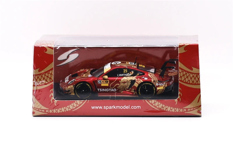 Spark 1:64 No.25 GT3 R Absolute Racing FlA GTWord Cup Macau 2024 Die-Cast Car Model Miniature Gifts