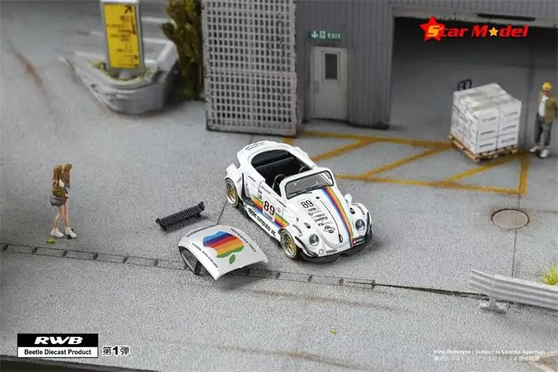 [PreSale]  Star Model 1:64 RWB Type 1 Kafer Covertible Diecast Model Car