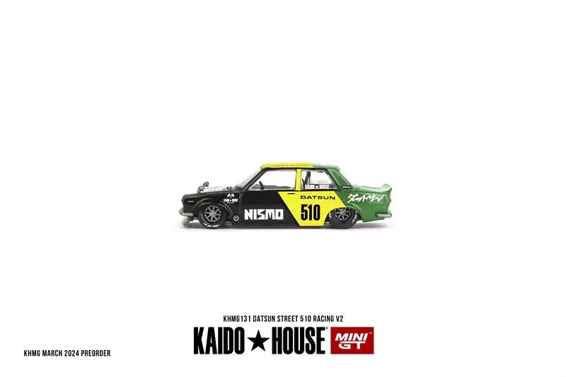 **Pre-Order** Kaido House x MINI GT 1:64 Datsun Street 510 Racing V2 Diecast Model Car