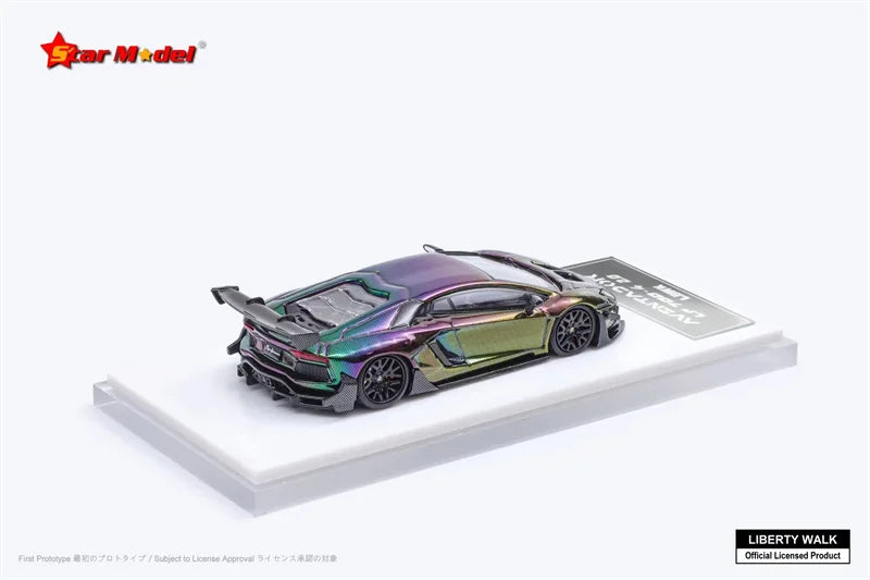 Star Model 1:64 Liberty Walk Aventador LP700-4  limited499 Diecast Model Car