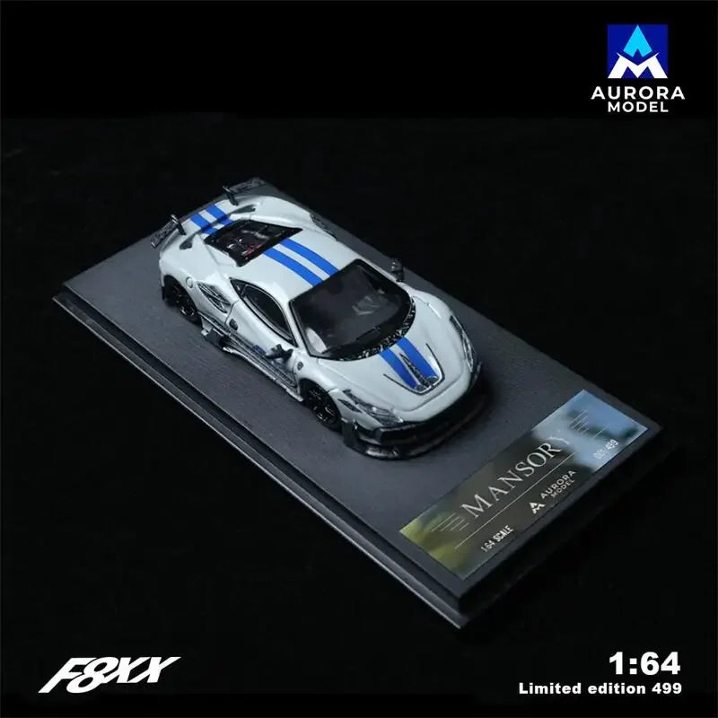 AuroraModel AM 1:64 Tributo Mansory F8XX Limited499 Diecast Model Car