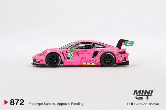 **Pre-Order** MINI GT 1:64 911 GT3 R #80 AO Racing 2023 IMSA VIRginia Roxy LHD Diecast Model Car