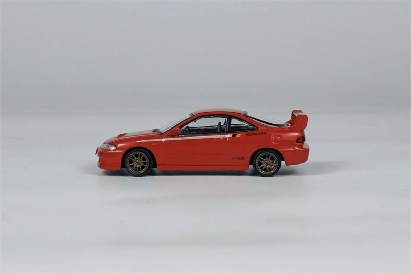 TW Tarmac work 1:64 Global64 Mugen Integra Type-R DC2 2025 HEC Red Diecast Model Car