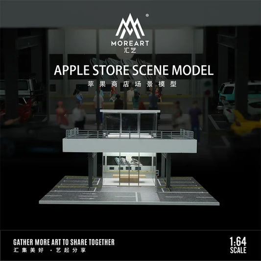 **Pre-Order** MoreArt 1:64 APPLE STORE SCENE MODEL Diorama