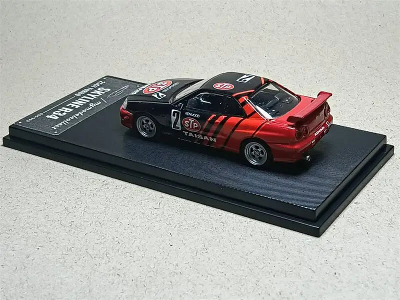 **Pre-Order** Model Collect MC 1:64 Skyline GT-R R34 25GT Turbo Advan STP Diecast Model Car