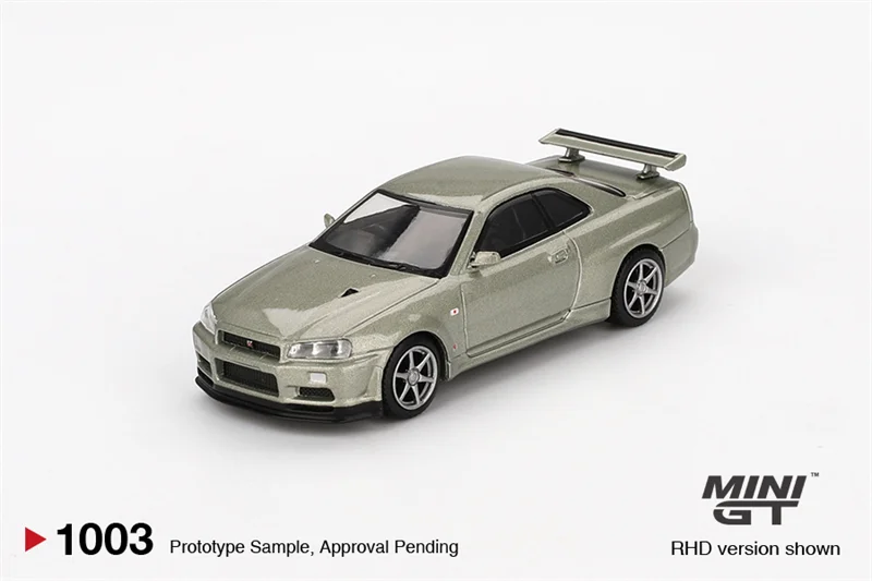 MINI GT 1:64 Miata MX-5 Skyline R34 R35 V-Series.R #01 Z8 S680 Diecast Model Car
