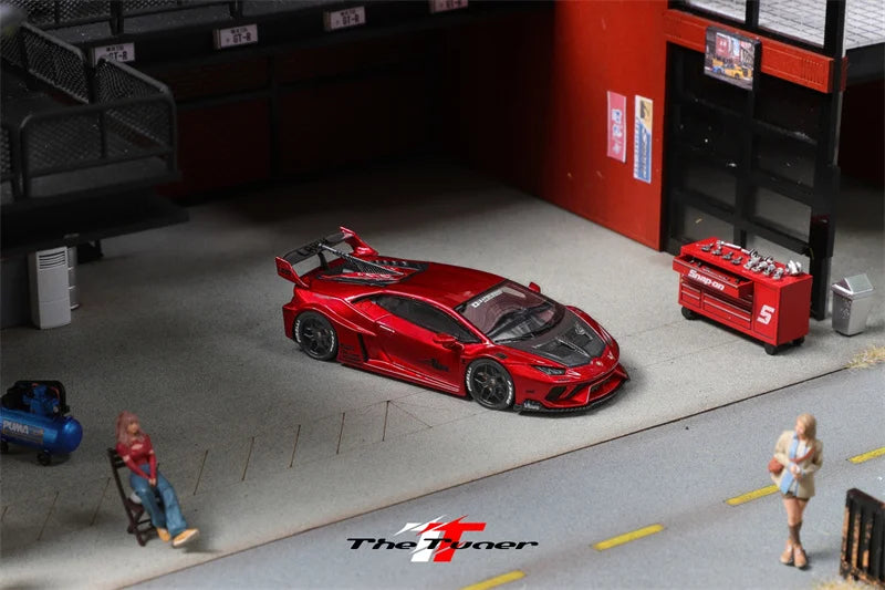 **Pre-Order** The Tuner 1:64 Huracan LP610-4 LB-Silhouette Works GT Diecast Model Car