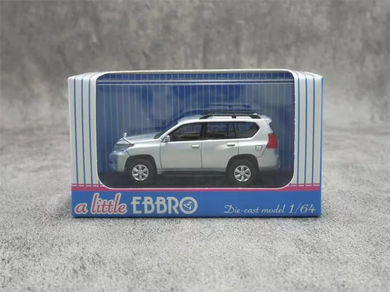 ebbro 1:64 Prado silver Diecast Model Car