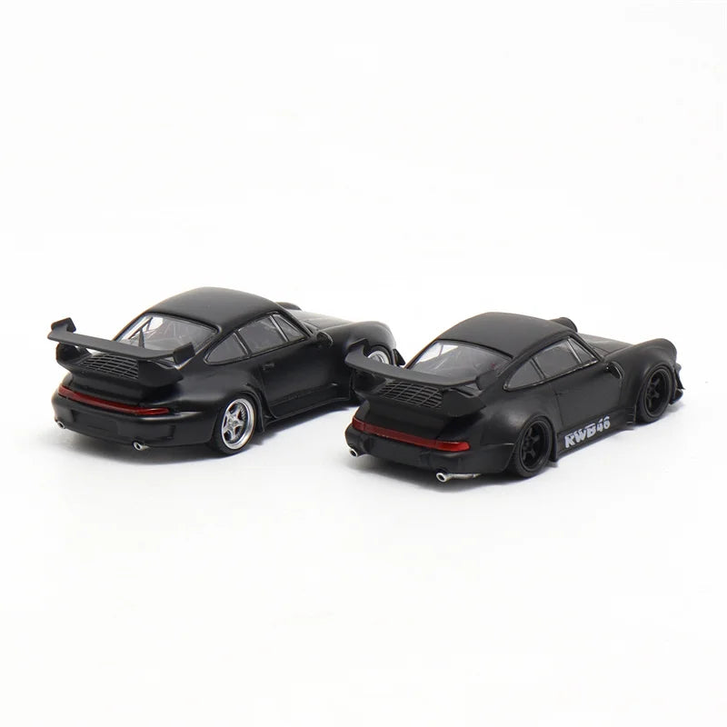 Decode 1:64 RWB Rauh-Welt black matt Diecast Model Car