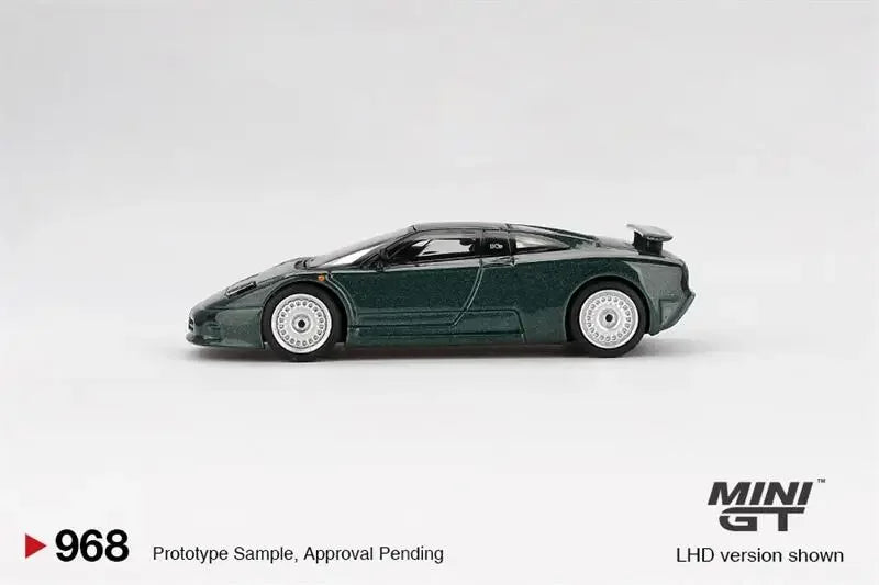 MINI GT 1:64 EB110 GT Verde Scuro LHD Diecast Model Car