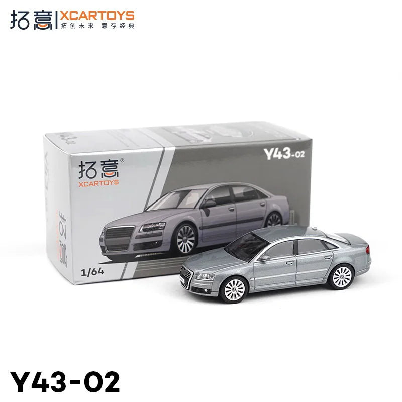 XCarToys 1:64 A8 Grey Diecast Model Car