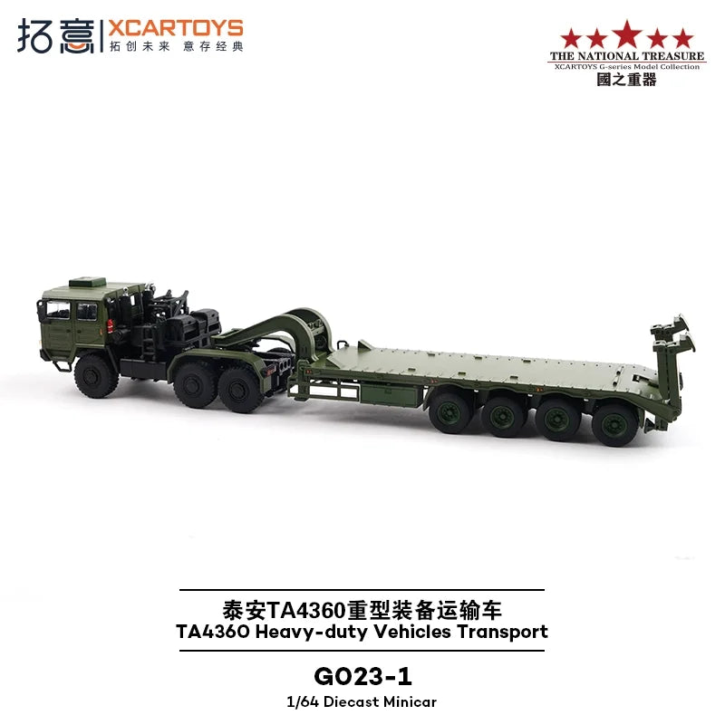 XCarToys 1:64 TA4360 Heavy Duty Vehicles Transport Diecast Model Car