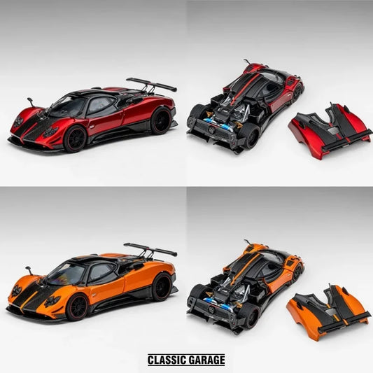 PreSale Classic Garage 1:64 Zonda Cinque Die-Cast Car Model Collection Miniature Gifts