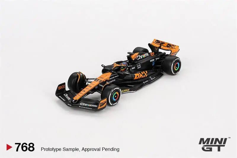 **Pre-Order** MINI GT 1:64 MCL60 #4 Lando Norris / #81 Oscar Piastri 2023 F1 LHD Diecast Model Car