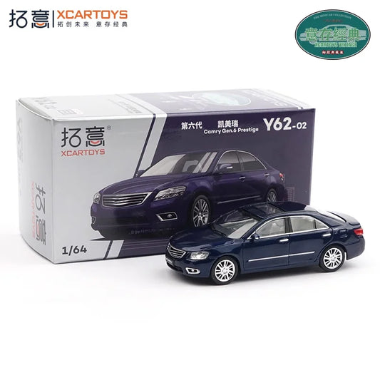XCartoys 1:64 Camry dark blue Diecast Model Car