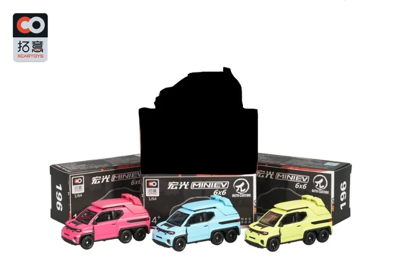 Xcartoys 1:64 MiniEV 6X6 Blind Box Diecast Model Car
