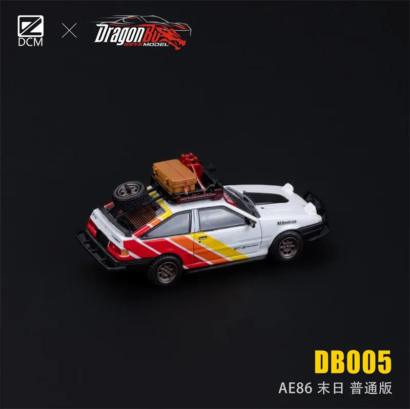 D.BoModel & DCM 1:64 AE86 Limited 999 Diecast Model Car