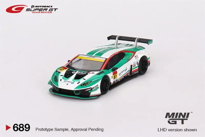 MINI GT 1:64 Lambo Huracan / M4 / NSX GT3 Diecast Model Car