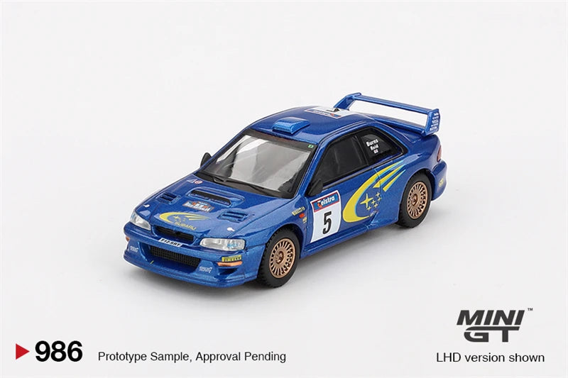 MINI GT 1:64 LBWK LB-Super 787B M3 Impreza WRC 1999 EB110 DBS 007 Edition Black / Kaido House Nsx Diecast Model Car
