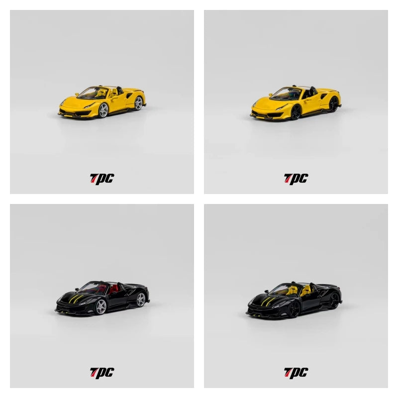 TPC 1:64 Novitec 488 Convertible Diecast Model Car