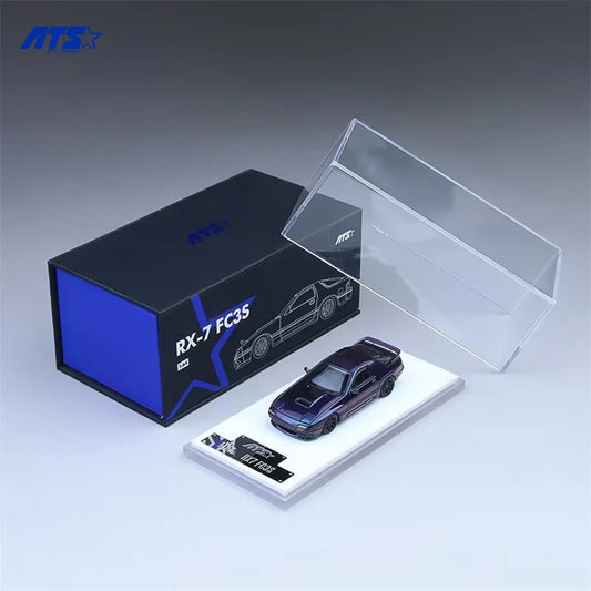 ATS 1:64 FC3S RX7 Mk2 MagicPurple Diecast Model Car