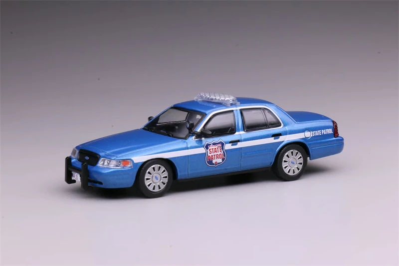 596Model 1:64 Michigan / Wisconsin  State Police Diecast Model Car