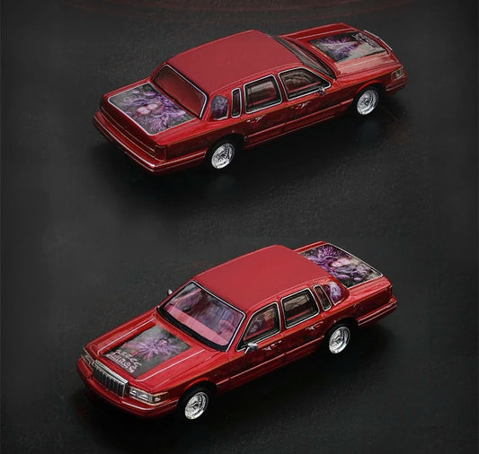 MK Miniatures 1:64 LINCOLN Lowrider Limited388 Diecast Model Car
