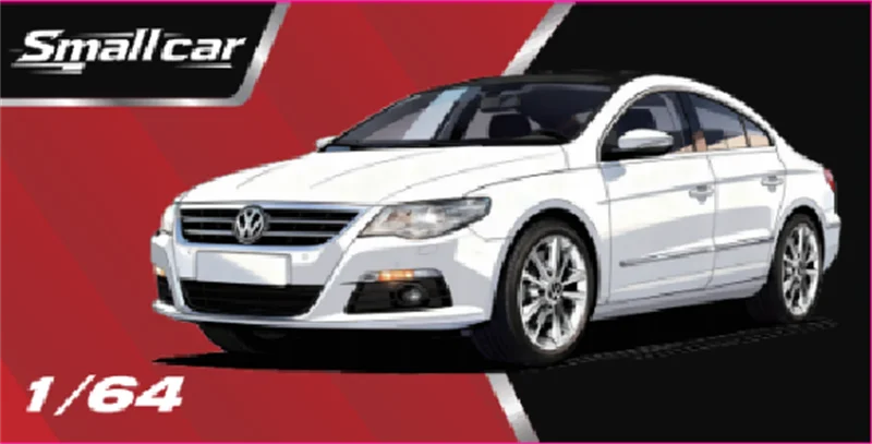 Smallcar 1:64 CC Black / White /Silver Diecast Model Car