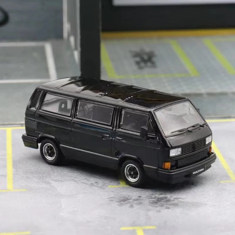 Master 1:64  B32&T3 Multivan Black Diecast Model Car