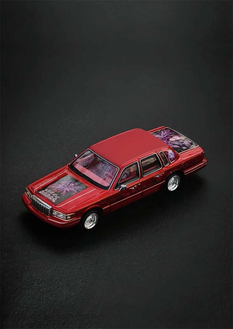 MK Miniatures 1:64 LINCOLN Lowrider Limited388 Diecast Model Car