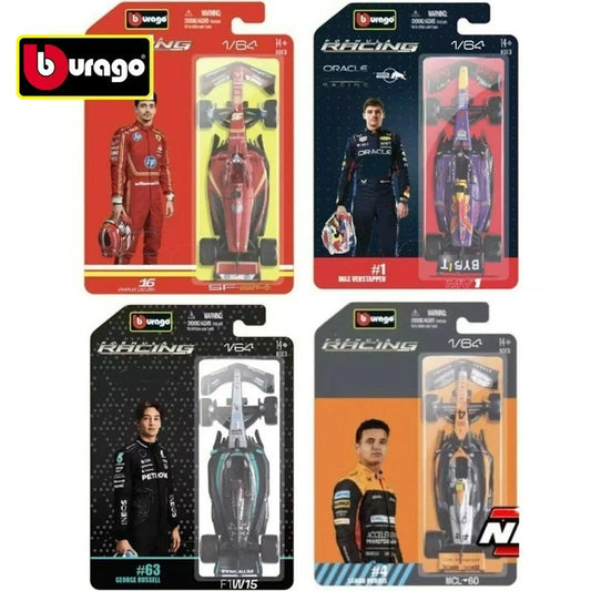 Bburago 1:64 2025 F1 SF-25 RB21 MCL39 W16E Australian / Bahrain GP Diecast Model Car