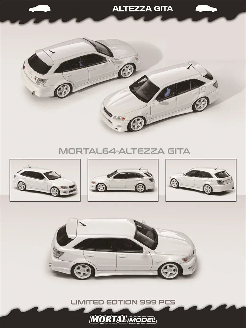 Mortal 1:64 ALTEZZA GITA ELIXIR Die-Cast Car Model Collection Miniature