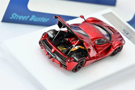 Street Buster 1:64 Aperta F150 Metallic Red Hamilton's Car Die-Cast Car Model Miniature Gifts