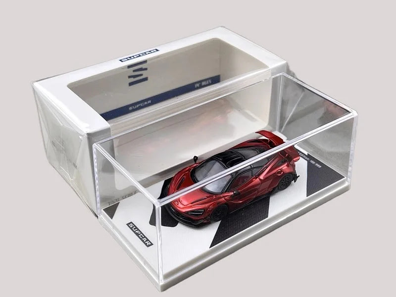 SUPCAR 1:64 Supercar Hattop 720S Black Red Purple Diecast Model Car