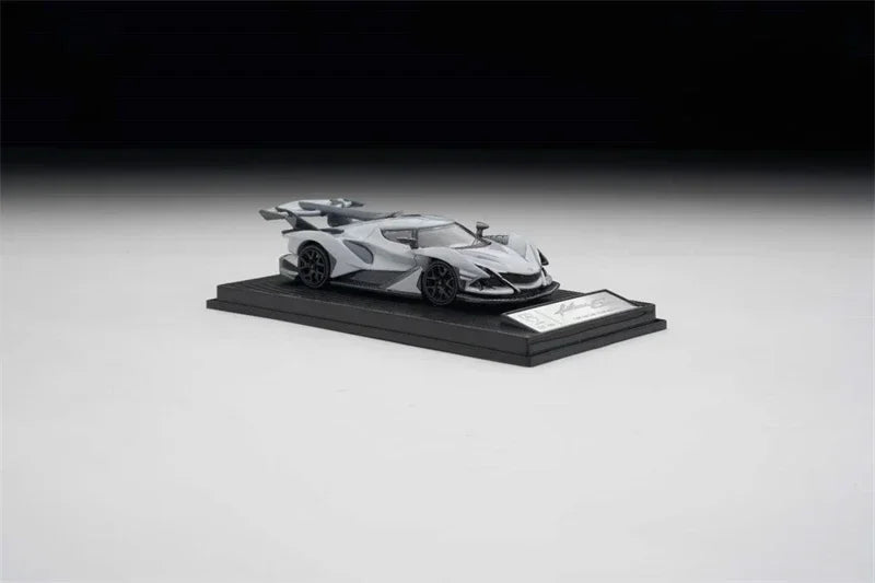 SMALLCARART 1:64 Apollo IE Black Cement Grey Silver-red Deep Purple Diecast Model Car