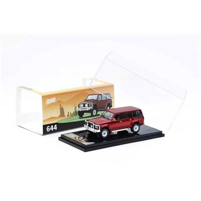 Shadow Pro 1:64 Patrol (Y60) SUV Wine Red Limited700 Diecast Model Car