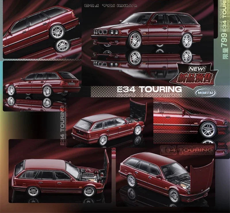 Mortal 1:64 E34 TOURING Limited799 Diecast Model Car
