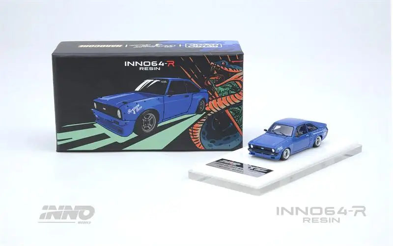 INNO 1:64 ESCORT MK2 PANDEM EMOTION RETRO R32 Midnight Purple R35 AORUS TOP SECRET FAIRLADY Z R34 Model Car