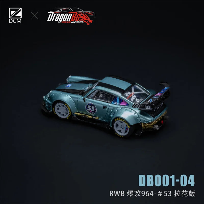 D.BoModel & DCM 1:64 RWB 964 Diecast Model Car