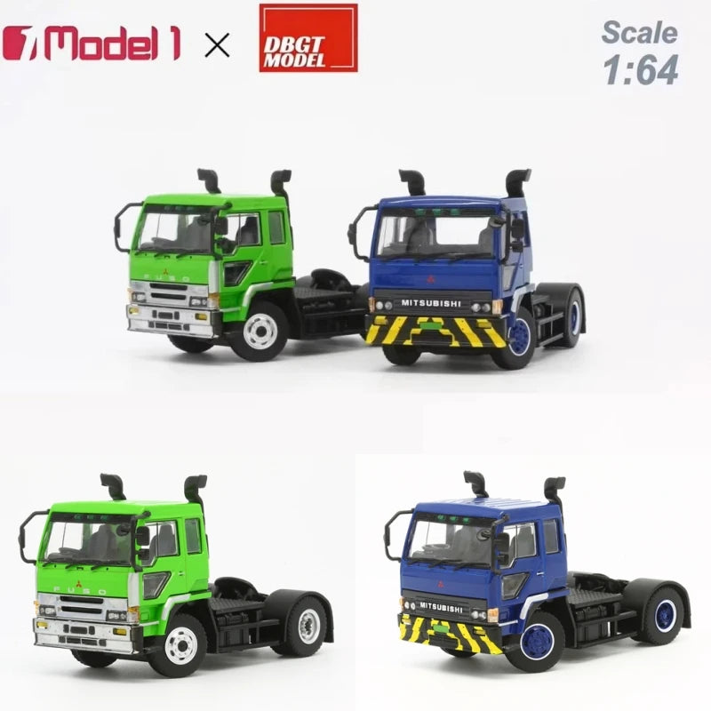 [PreSale] Model 1 x DBGT 1:64 Fuso Tractor blue / Green Diecast Model Car