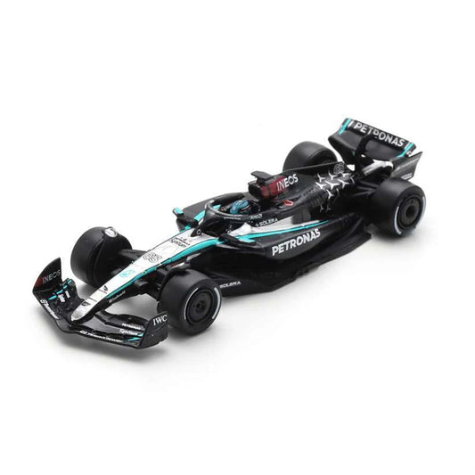 Spark 1:64 MB PETRONAS F1 Team No.63 W15 E Performance Bahrain GP 2024 George Russell Diecast Model Car