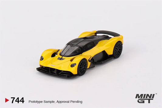 MINI GT 1:64 Valkyrie Sunburst Yellow Diecast Model Car