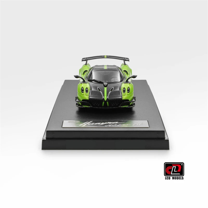 LCD 1:64 Pagani Huyara Roadster BC AppleGreen Diecast Model Car