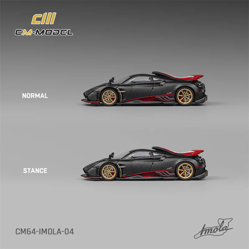 **Pre-Order** CM MODEL 1:64 Pagani Imola （Full Drycarbon）Diecast Model Car