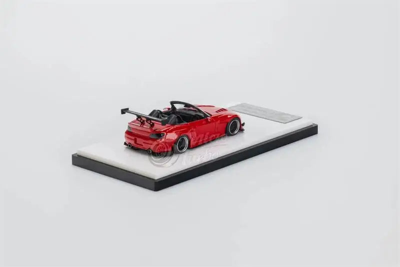 Micro Turbo 1:64 S2000 Rocket Bunny Red Diecast Model Car