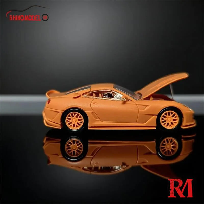 Rhino Model RM 1:64 599XX Red Die-Cast Car Model Collection Miniature