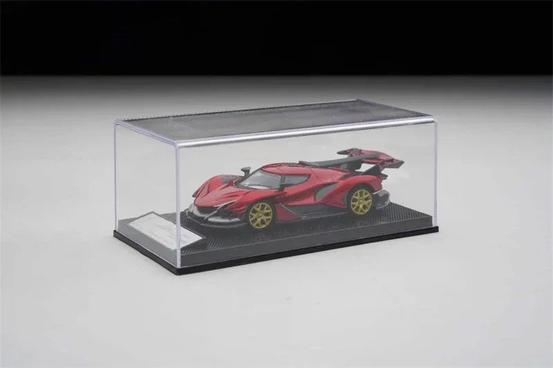 SMALLCARART 1:64 Apollo IE Black Cement Grey Silver-red Deep Purple Diecast Model Car