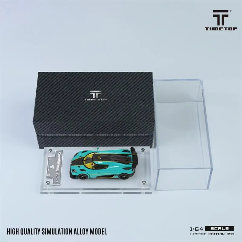 TimeTop 1:64 Koenigsegg one1 limited999 Diecast Model Car