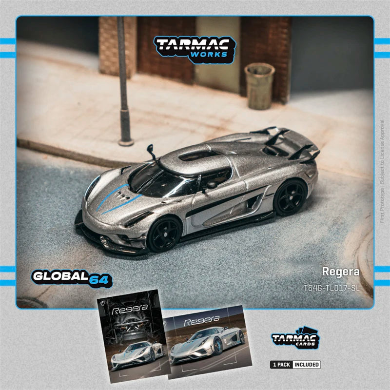 Tarmac Works 1:64 Agera RS / Regera / Schuco x Tarmac Works Quattro / Carrera RSR 2.8 Die-Cast Car Model Miniature Gifts