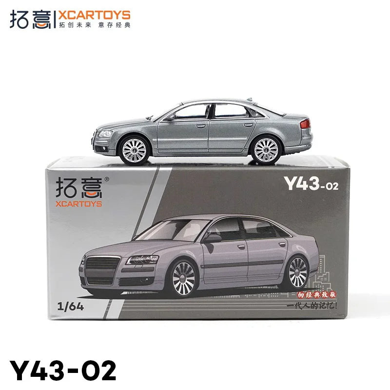 XCarToys 1:64 A8 Grey Diecast Model Car